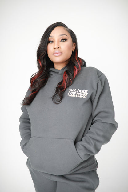 Grey Signature Sweat Suit