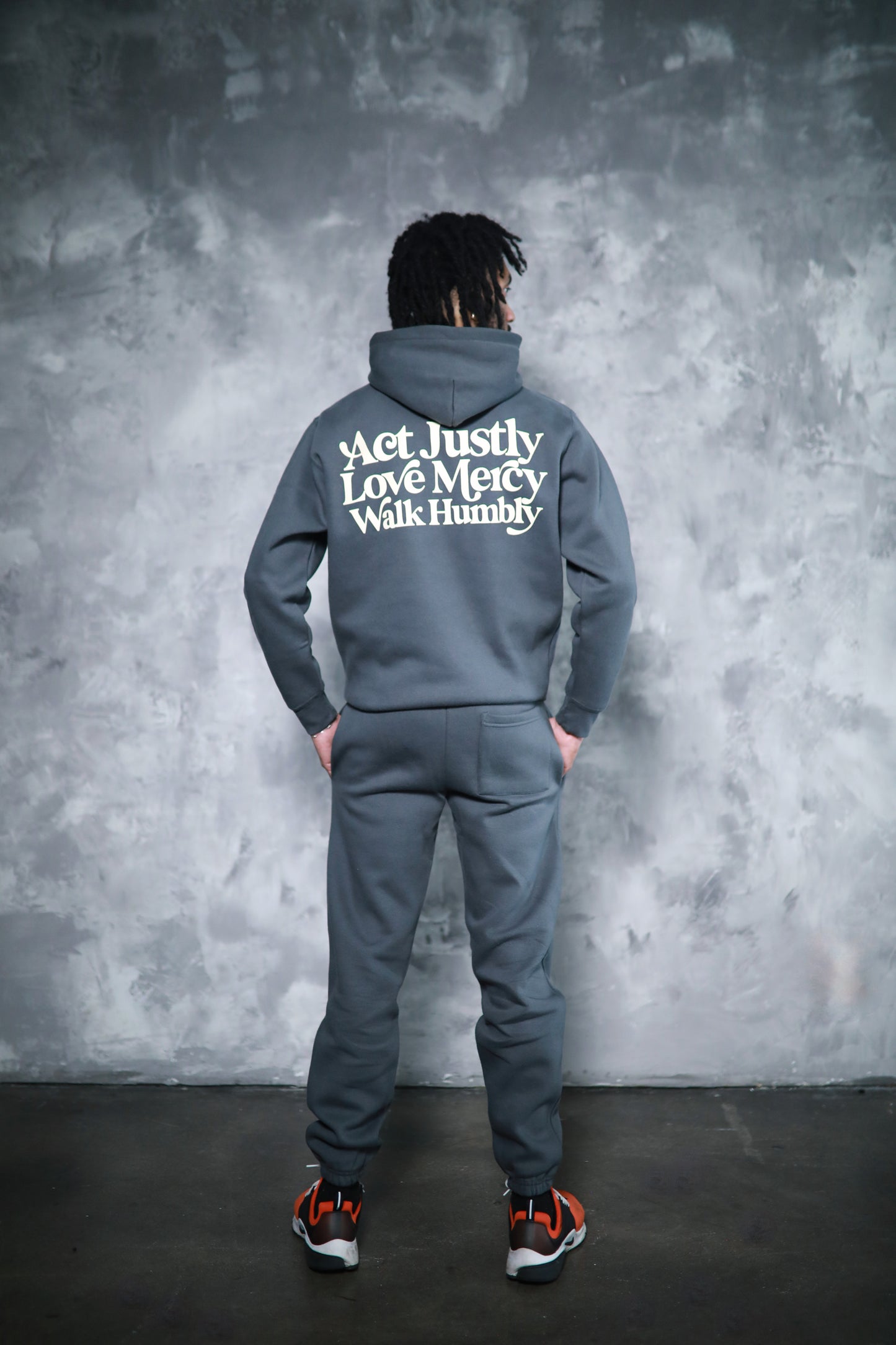 Grey Signature Sweat Suit